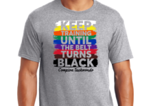 Keep Training Until the Belt Turns Black